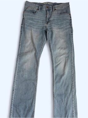Cody James Men's Straight Light Blue Denim Jeans